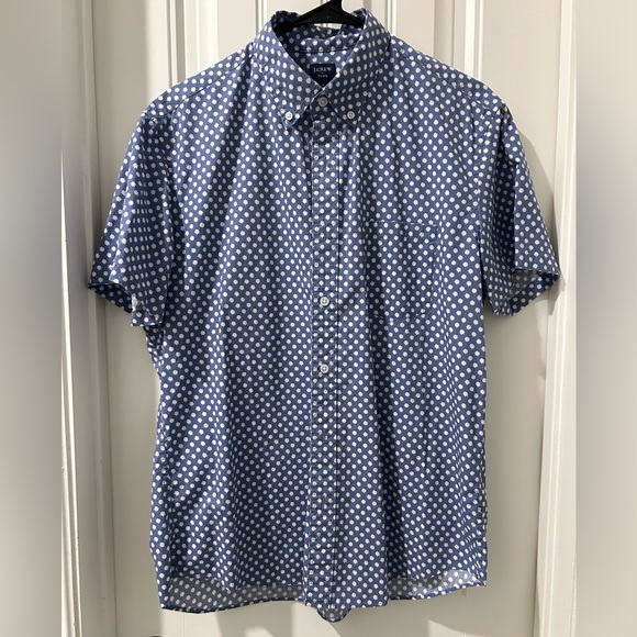 J crew Factory Men’s Large Button Down Flex Fit Shirt - Picture 1 of 3